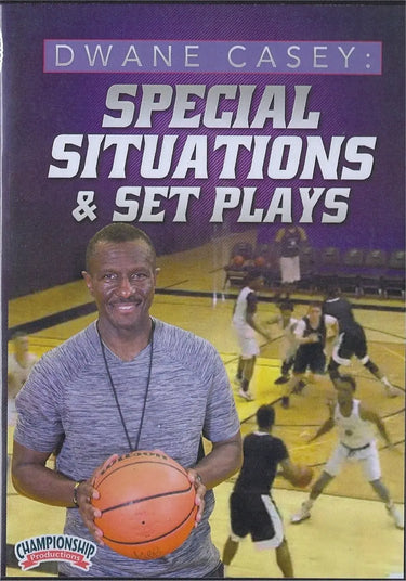 Dwayne Casey's Special Situations & Set Plays by Dwane Casey Instructional Basketball Coaching Video